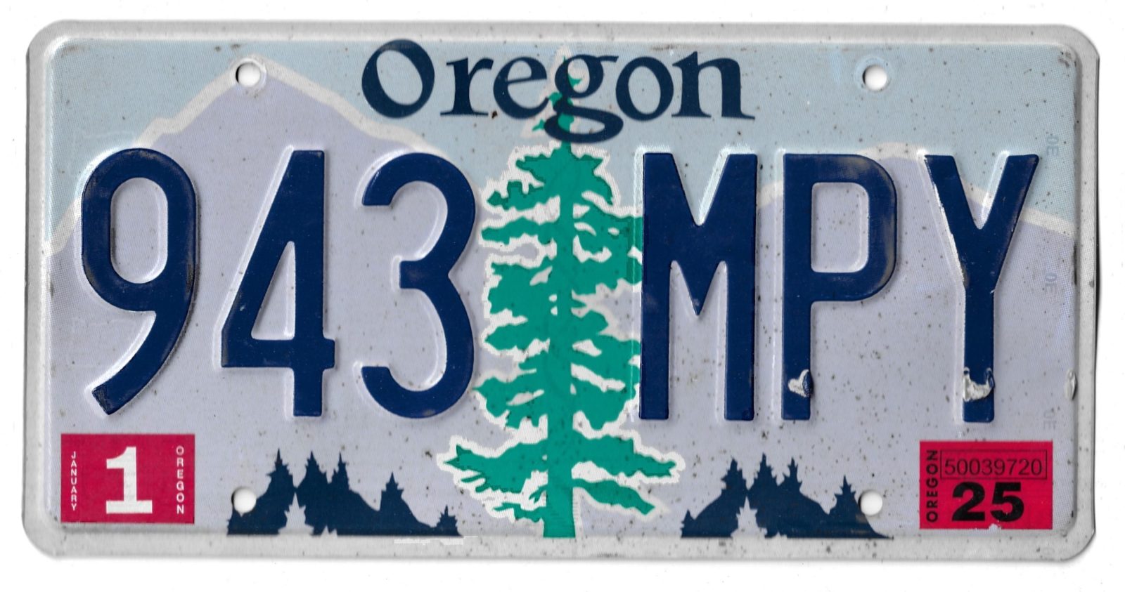 OREGON 943 MPY