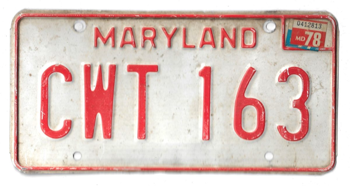 1978 MARYLAND CWT 163