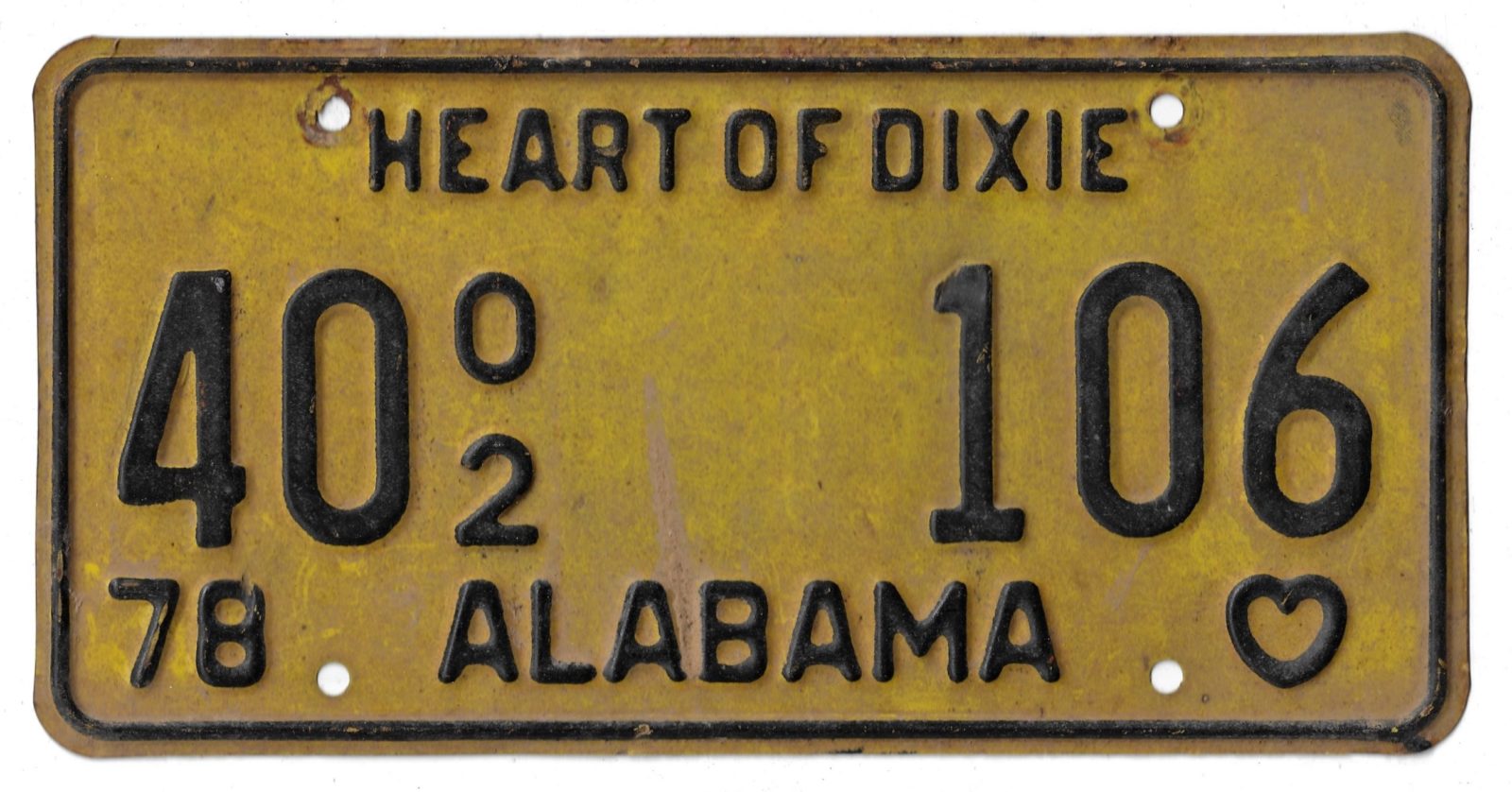 1978 ALABAMA 4002106