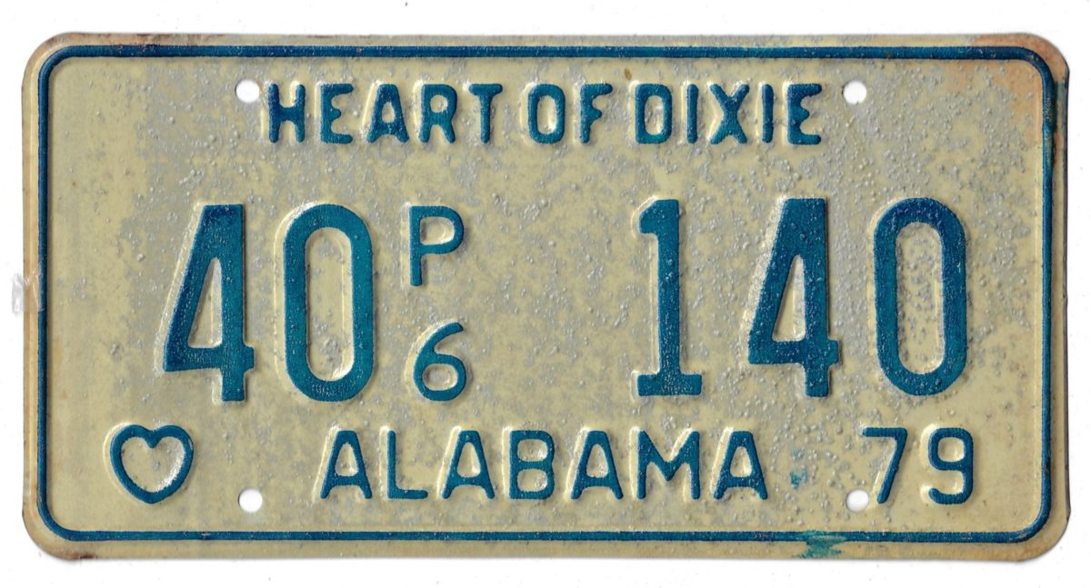 1979 ALABAMA 40P6140