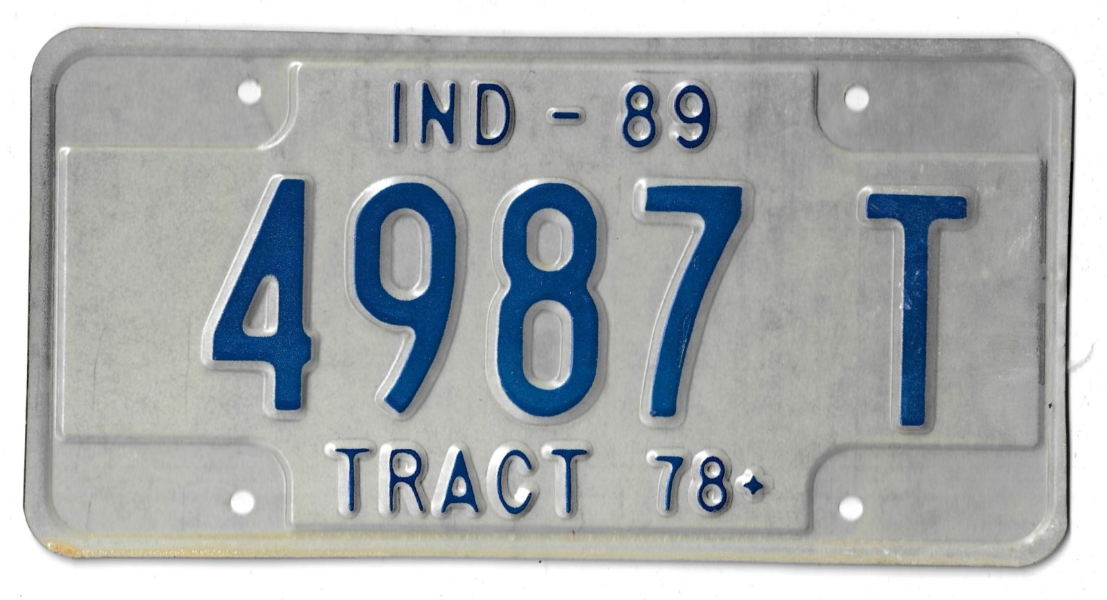 1989 INDIANA 4987T TRACT 78+
