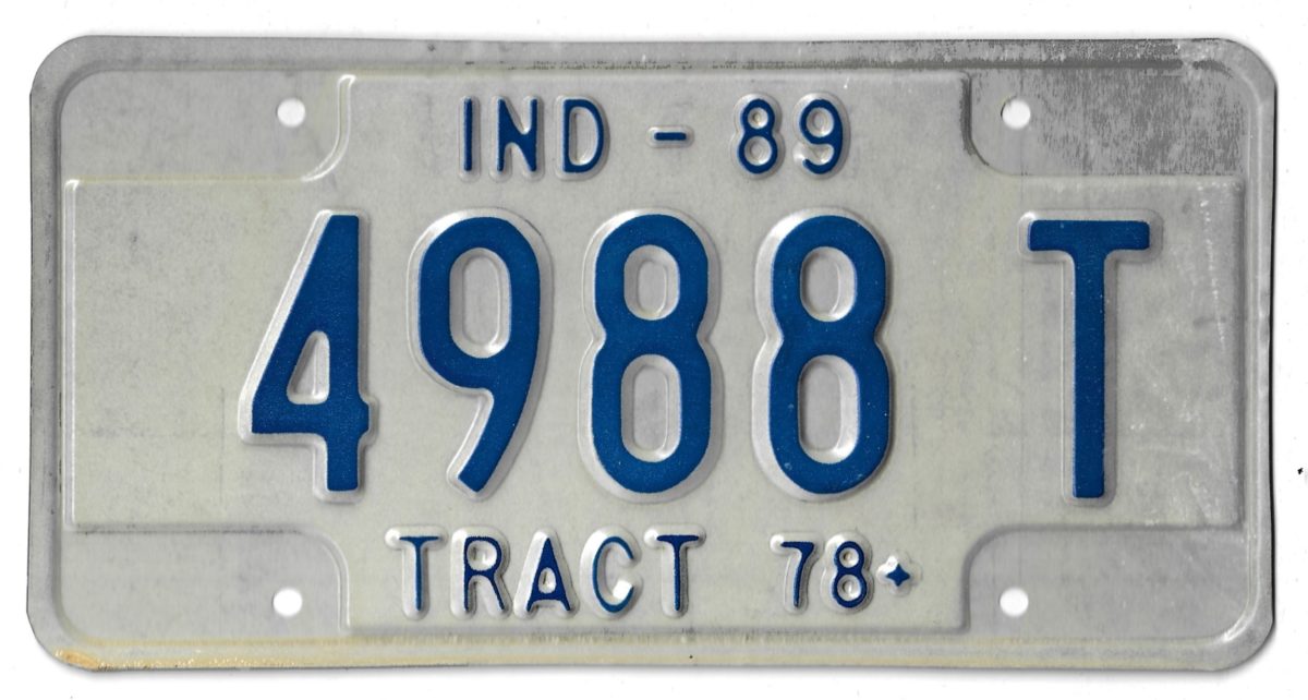 1989 INDIANA 4988T TRACT 78+