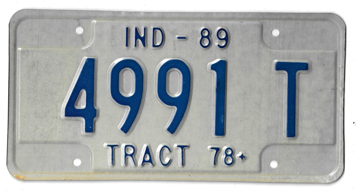1989 INDIANA 4991T TRACT 78+