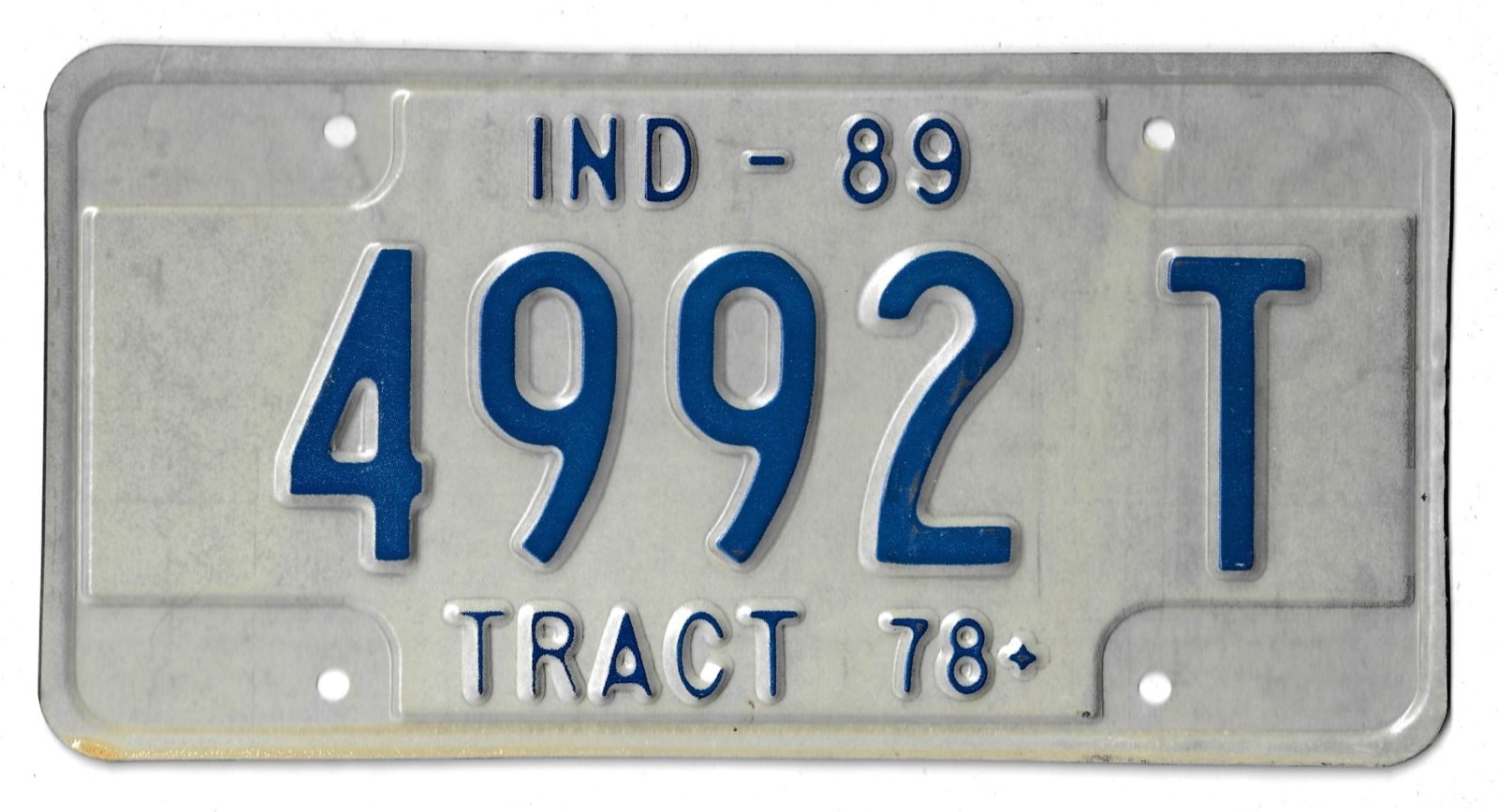 1989 INDIANA 4992T TRACT 78+