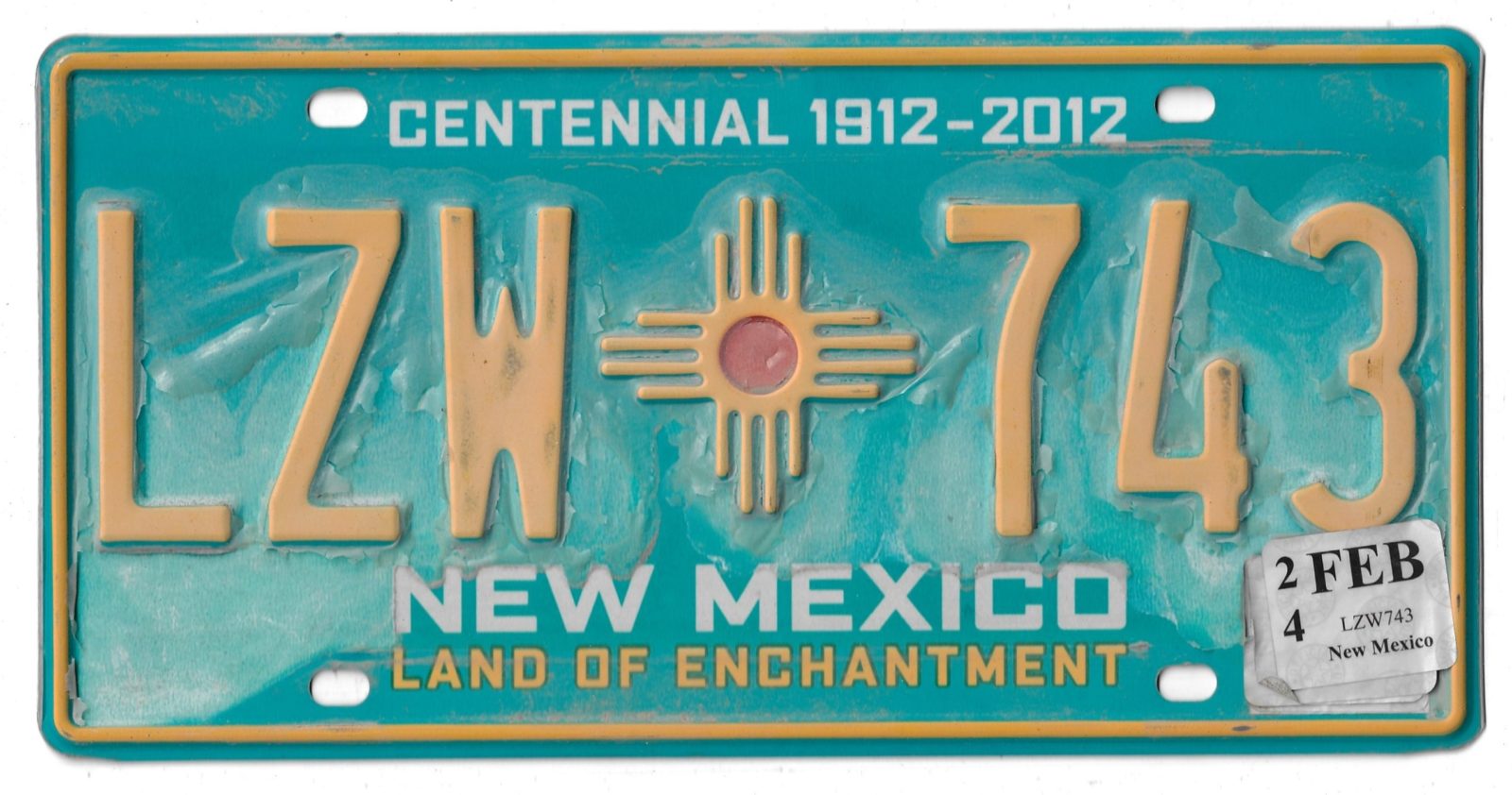 NEW MEXICO LZW 743