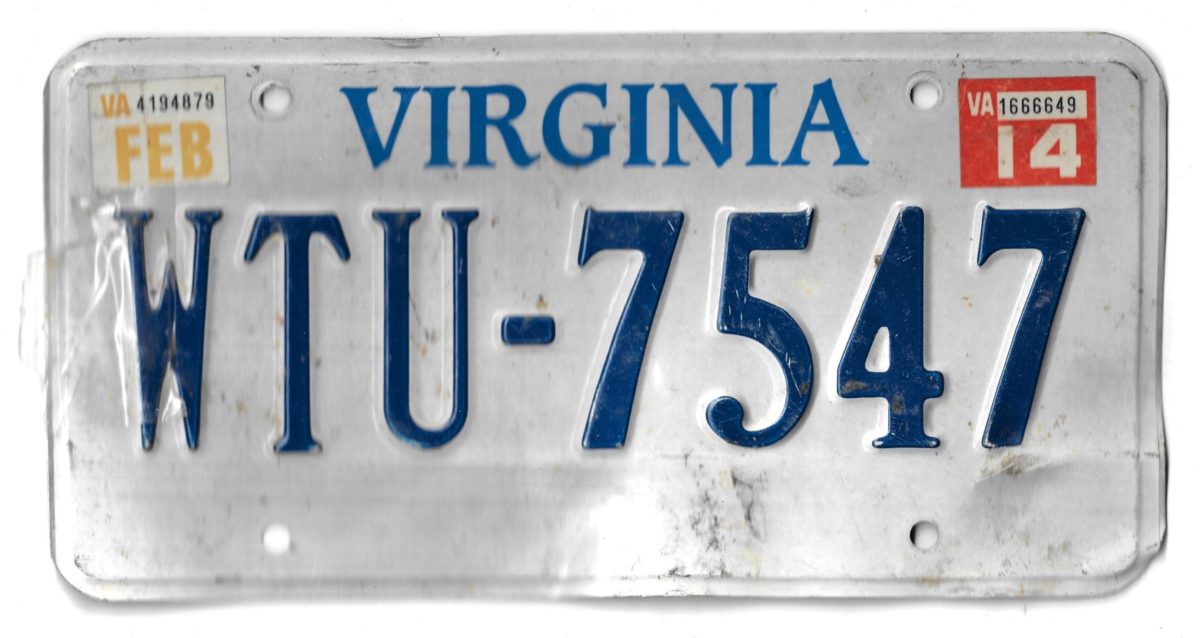 VIRGINIA WTU 7547