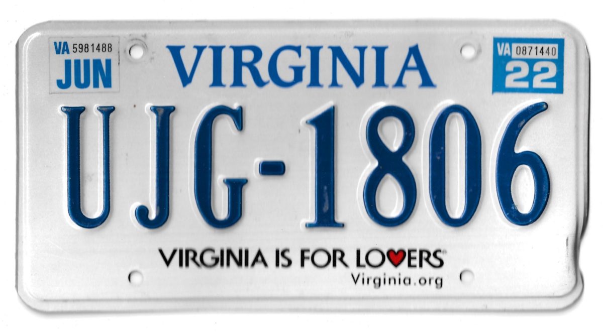 VIRGINIA UJG 1806