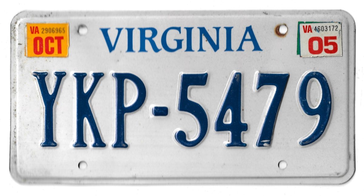 VIRGINIA YKP 5479