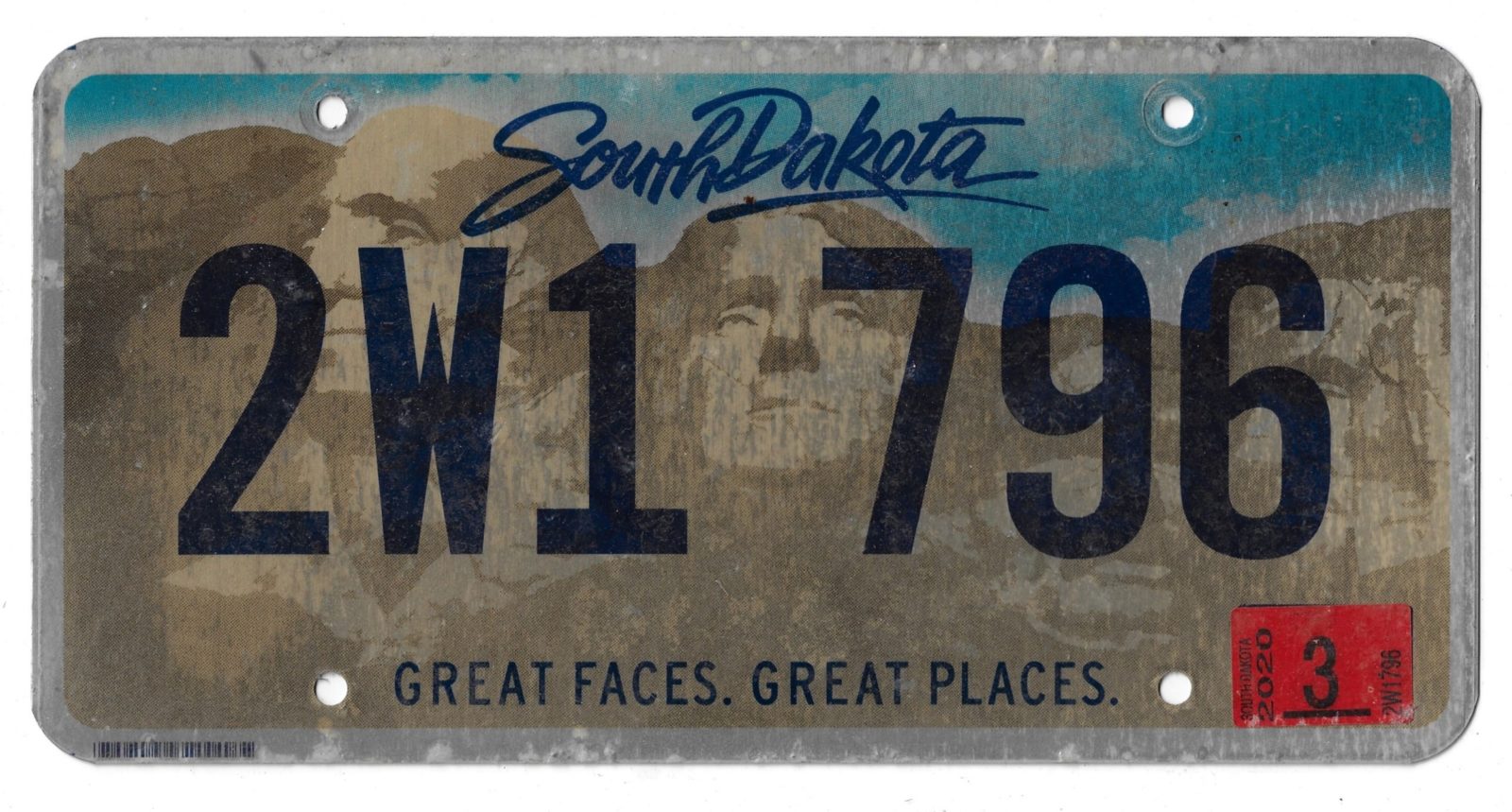 SOUTH DAKOTA 2W1 796