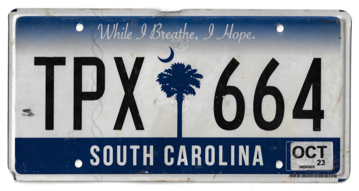 SOUTH CAROLINA TPX664