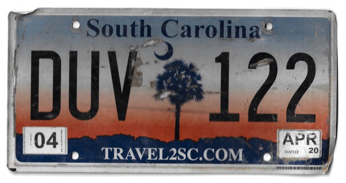 SOUTH CAROLINA DUV 122