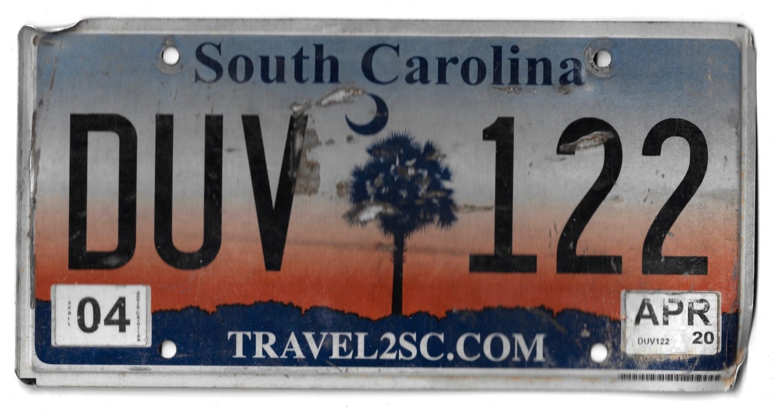 SOUTH CAROLINA DUV 122