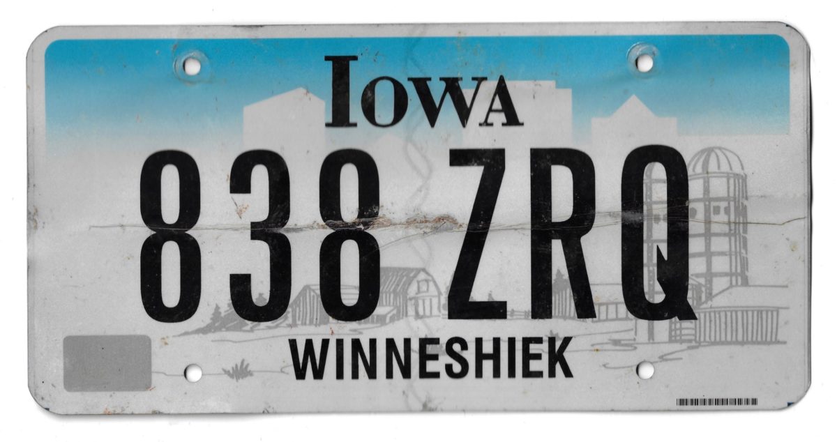 IOWA 838 ZRQ