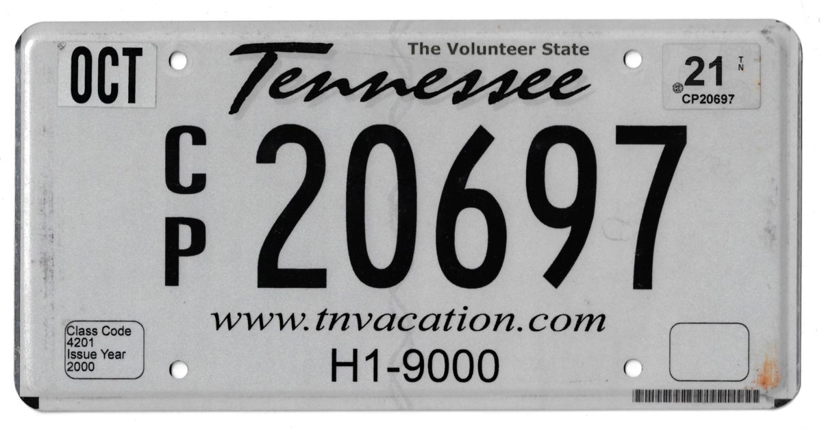 TENNESSEE CP20697