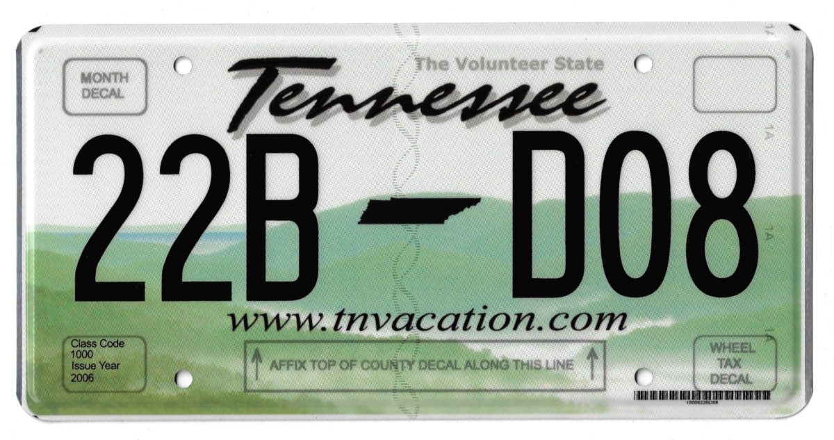 TENNESSEE 22B-D08