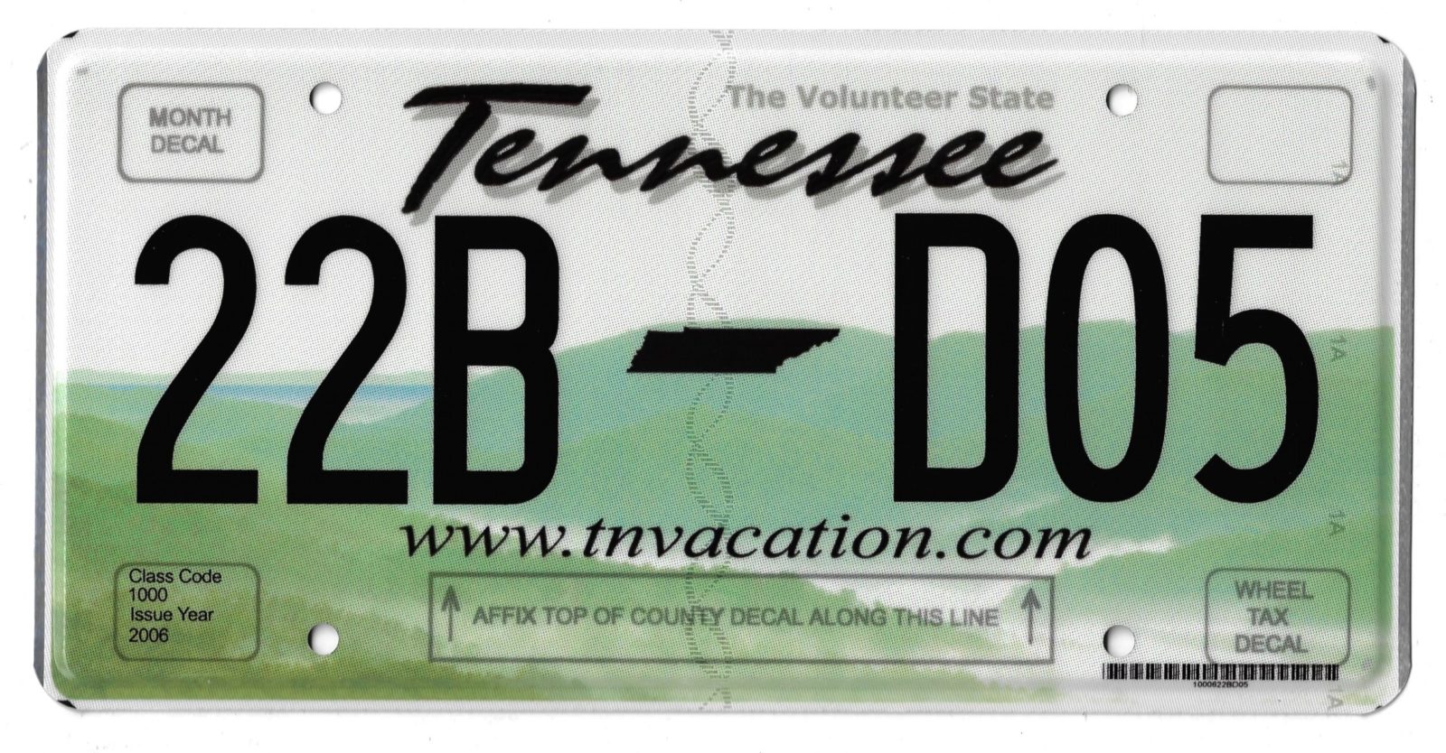 TENNESSEE 22B-D05