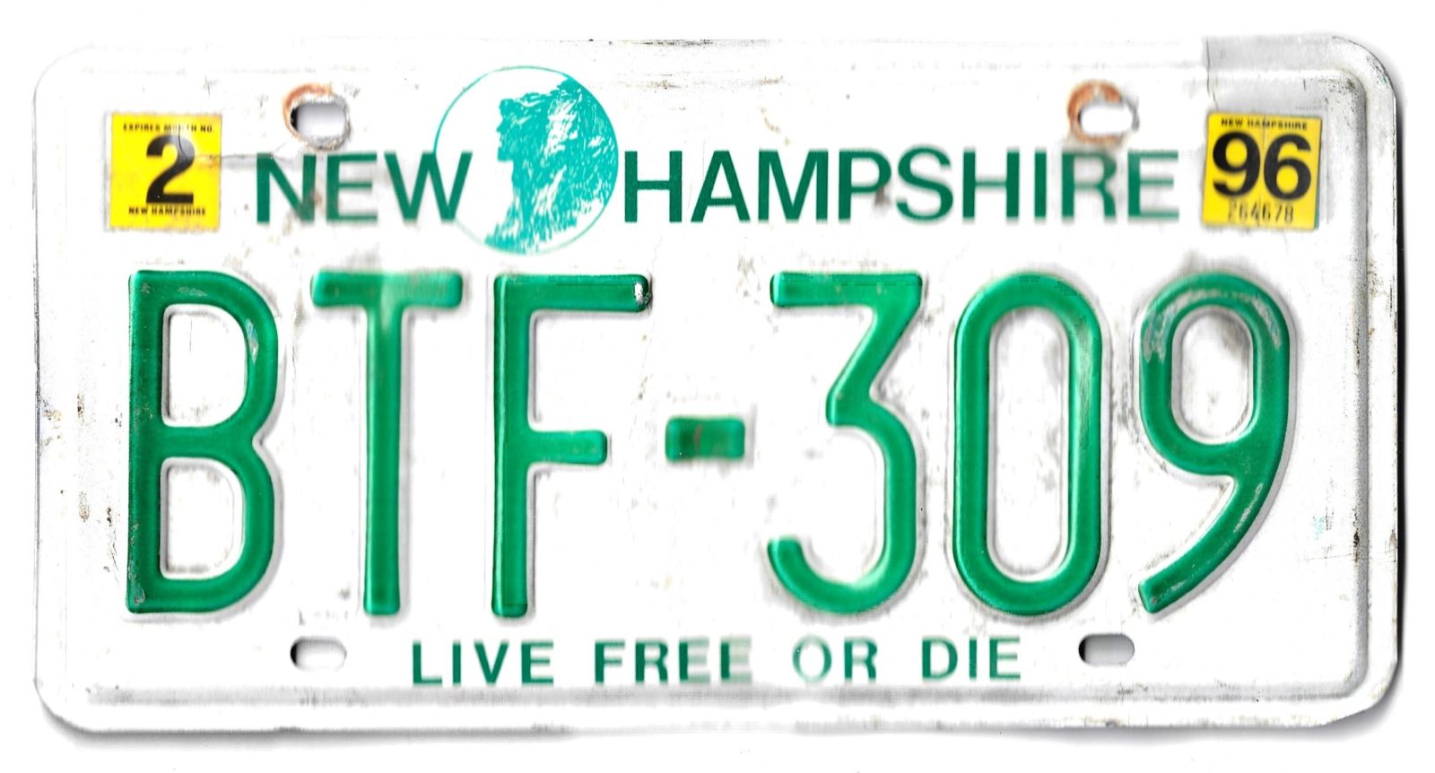 NEW HAMPSHIRE BTF-309