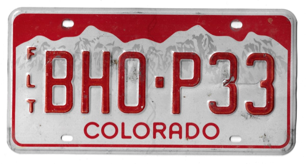 COLORADO BHO P33