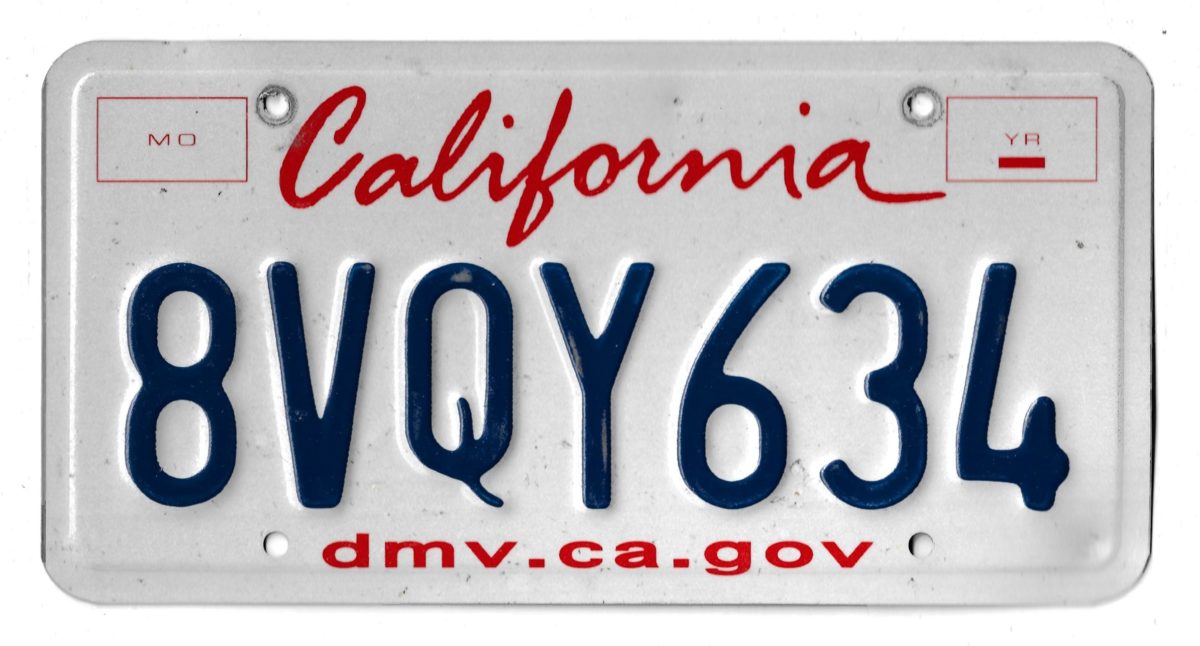 CALIFORNIA 8VQY634