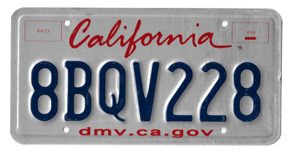 CALIFORNIA 8BQV228