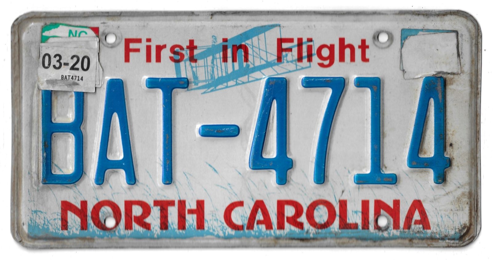 NORTH CAROLINA BAT 4714