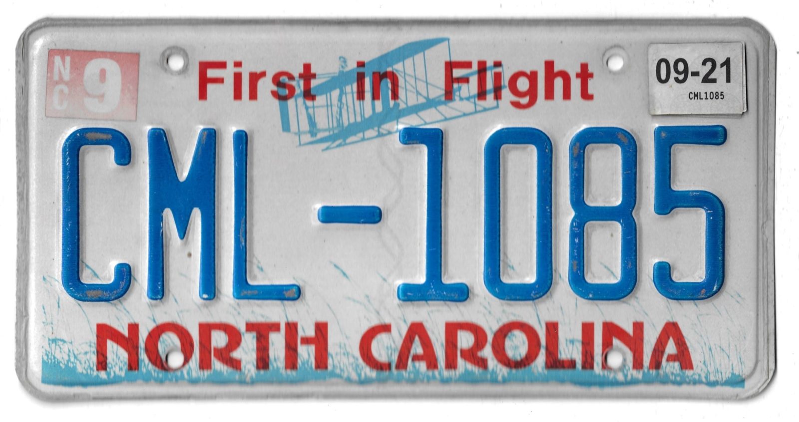 NORTH CAROLINA CML 1085