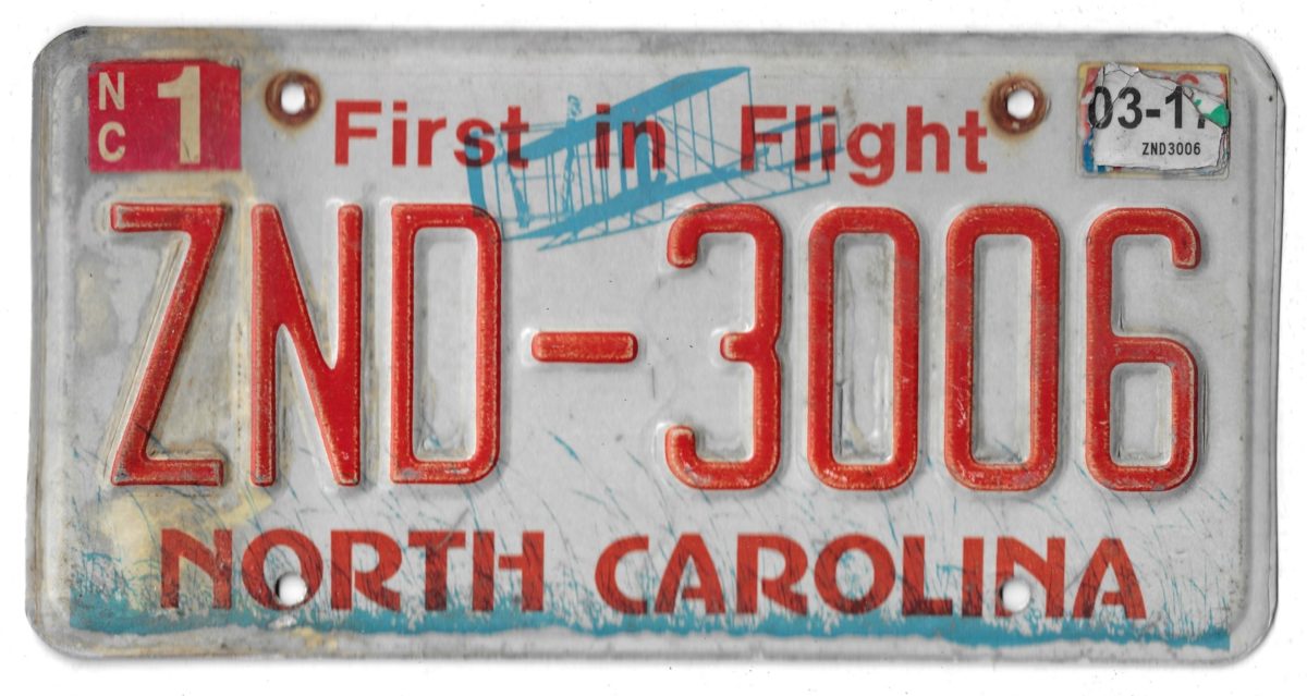 NORTH CAROLINA ZND 3006