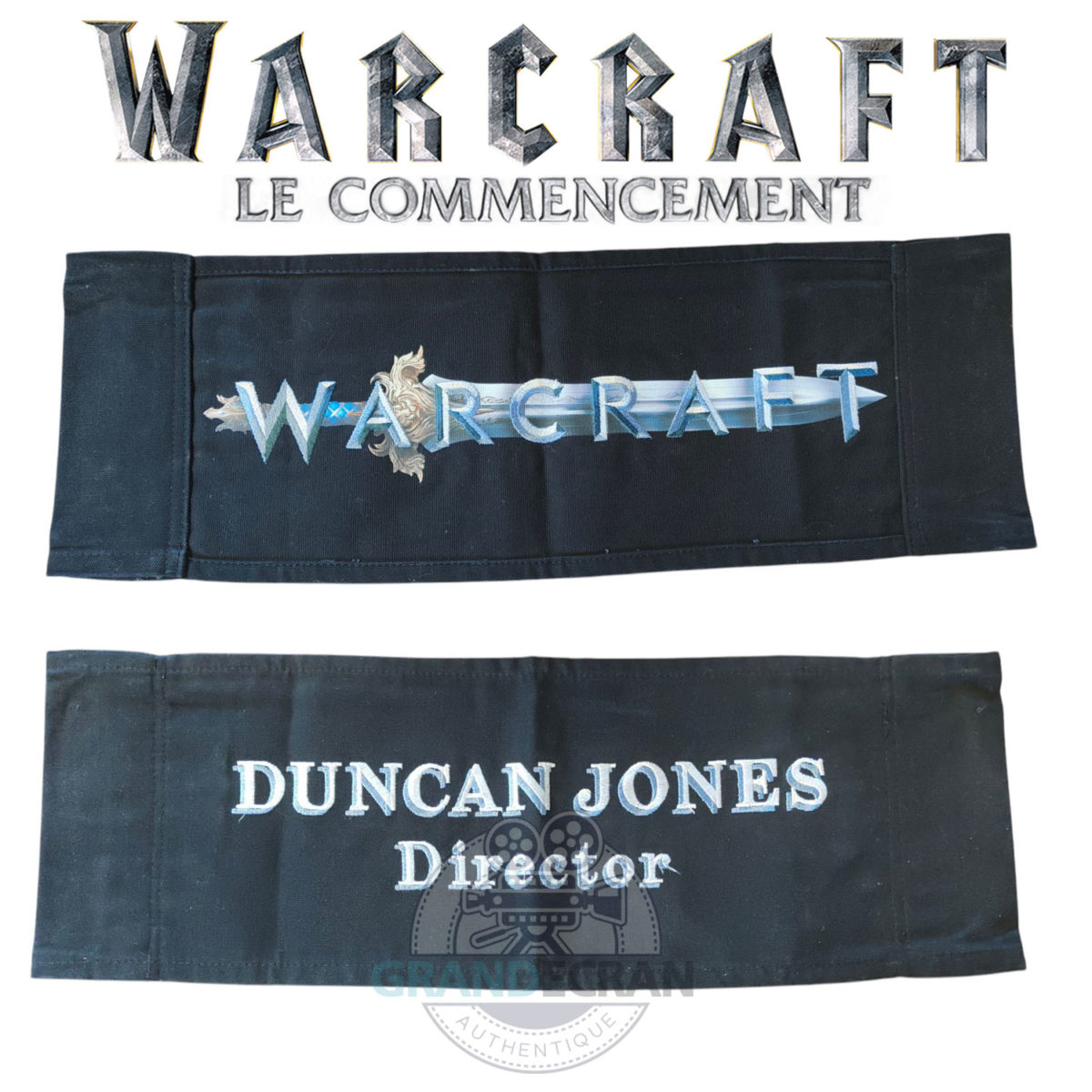 WARCRAFT Duncan Jones Chair Back Original Movie Prop