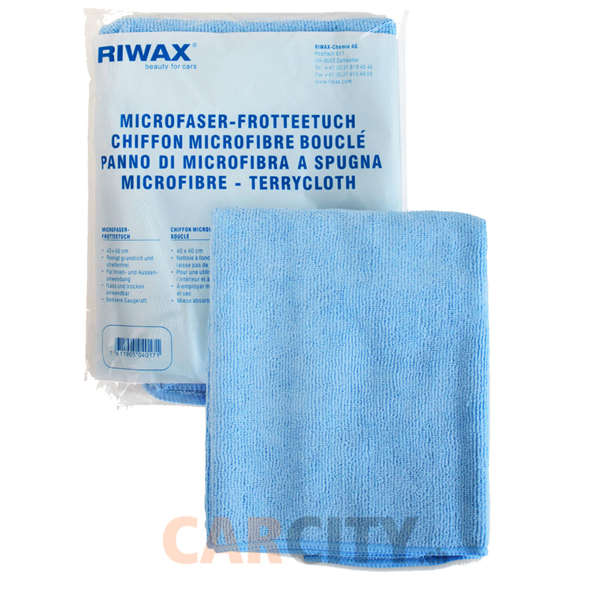 RIWAX CHIFFON MICROFIBRE BLEU CLAIR