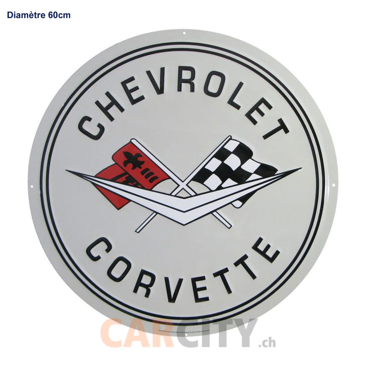 Panneau Chevrolet Corvette 60cm