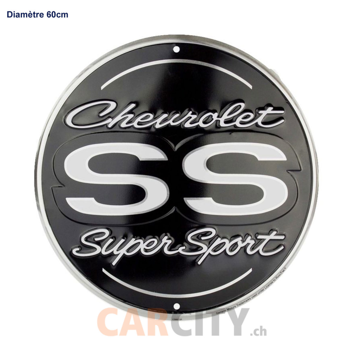 Enseigne Chevrolet Super Sport 60cm