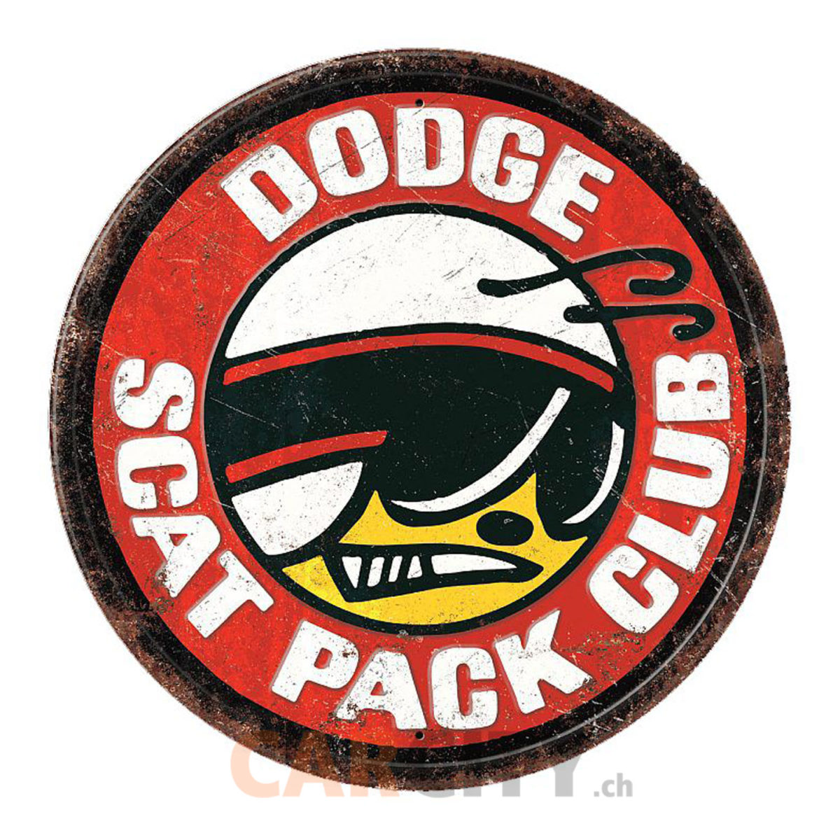 Enseigne Dodge Scat Pack 30cm