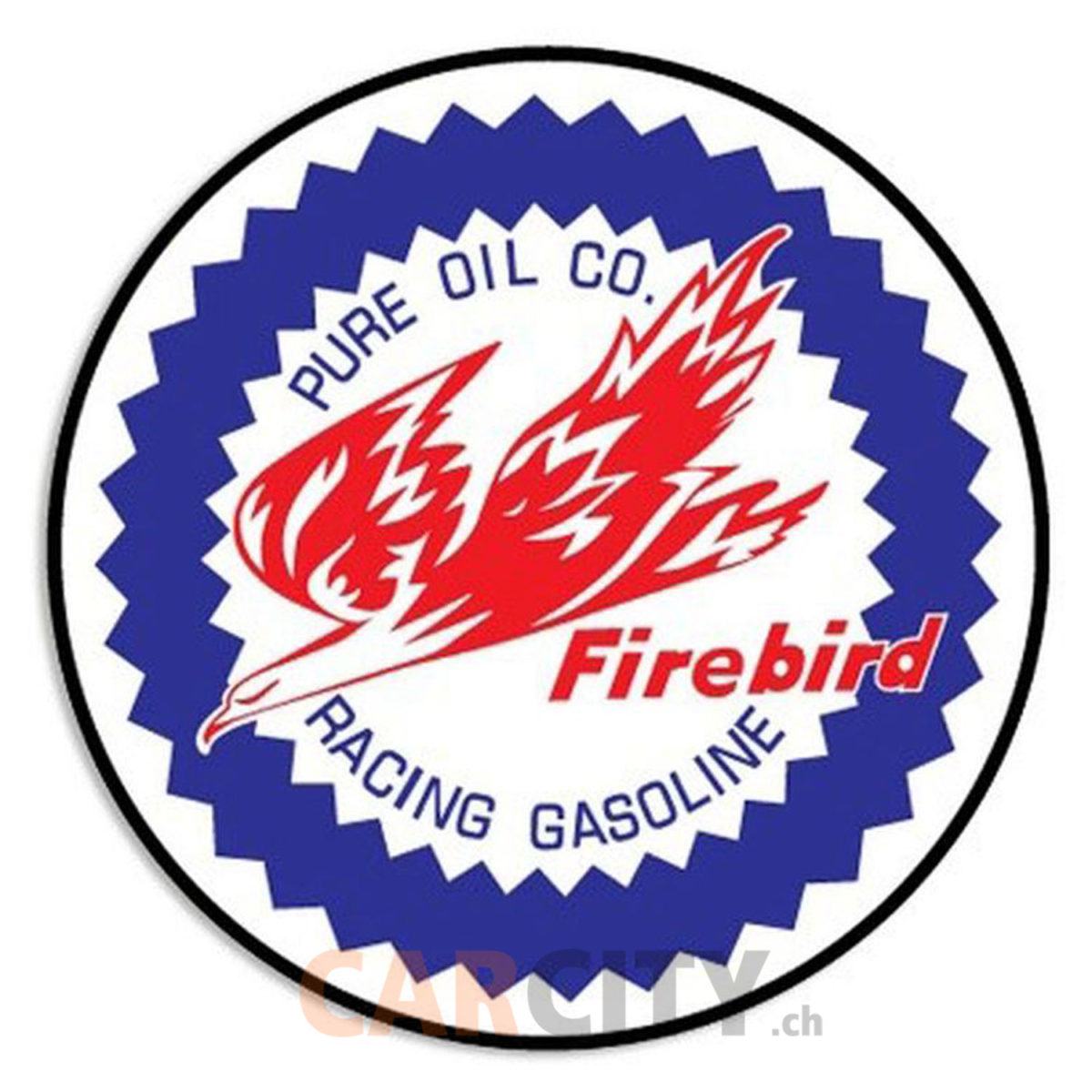 Enseigne Firebird Pure Oil 60cm