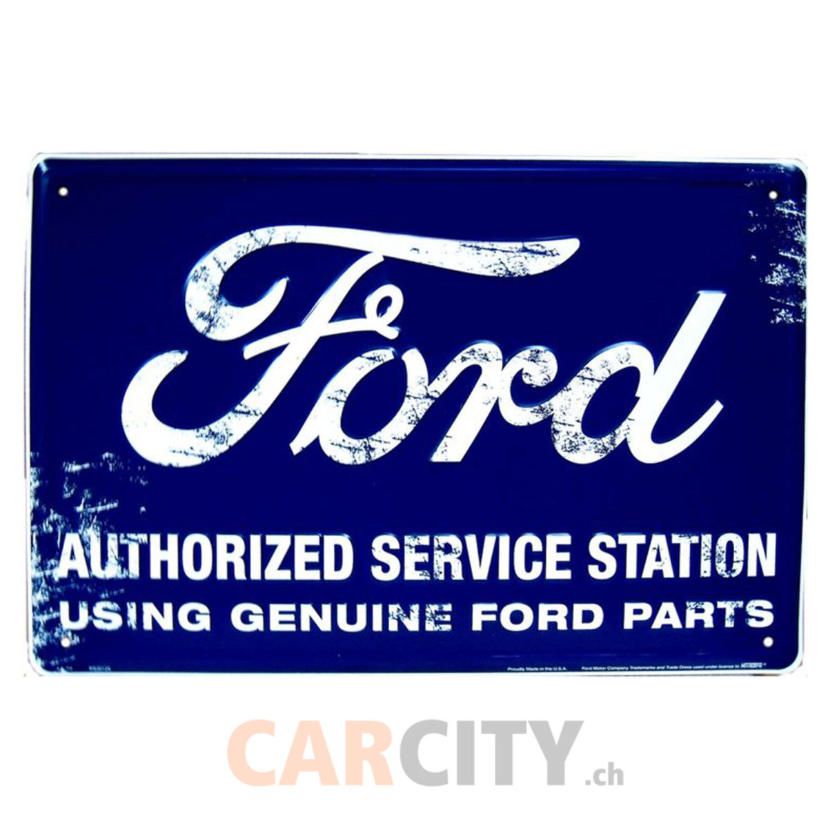 Enseigne Ford Service 41x32cm