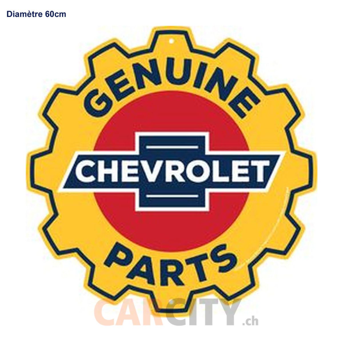 Enseigne Genuine Chevy Parts 60cm