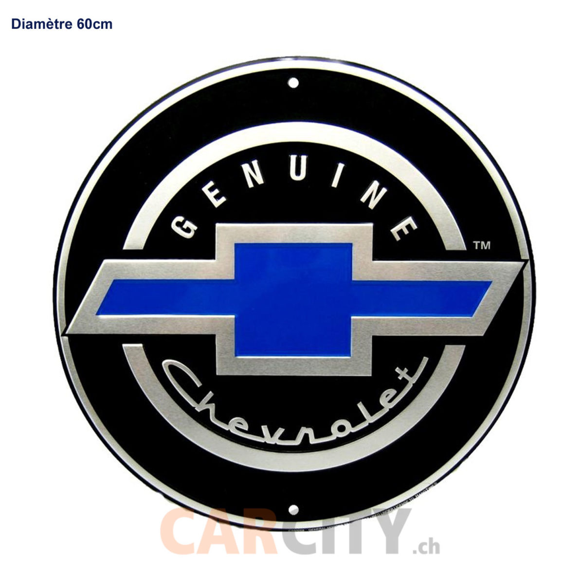 Enseigne Genuine Chevrolet 60cm