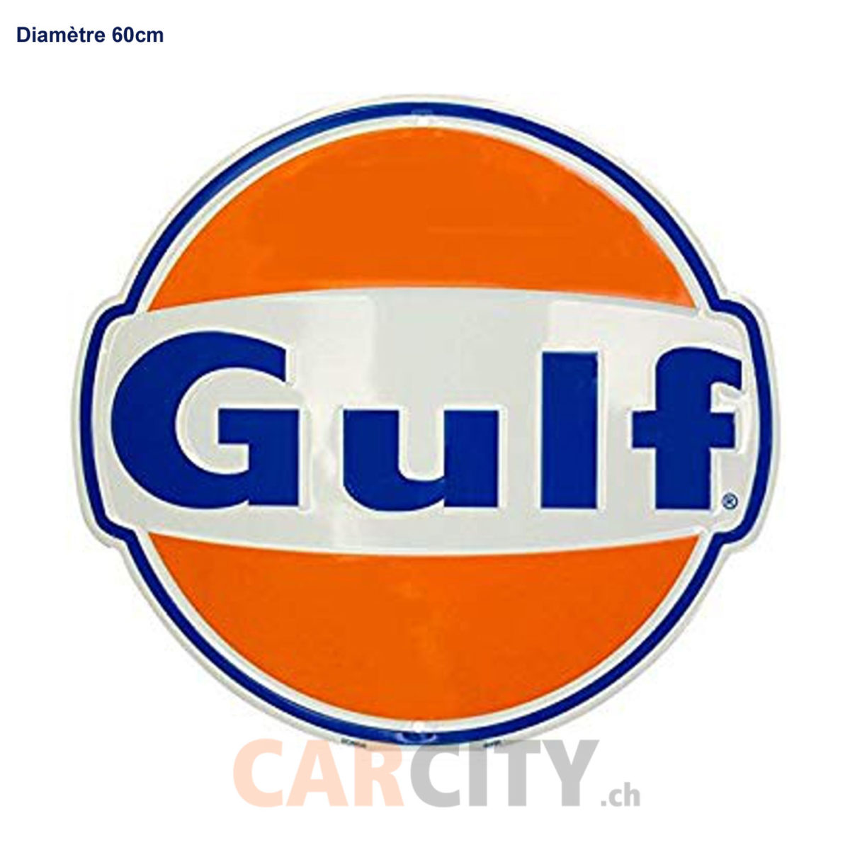 Enseigne Gulf Oil 60cm
