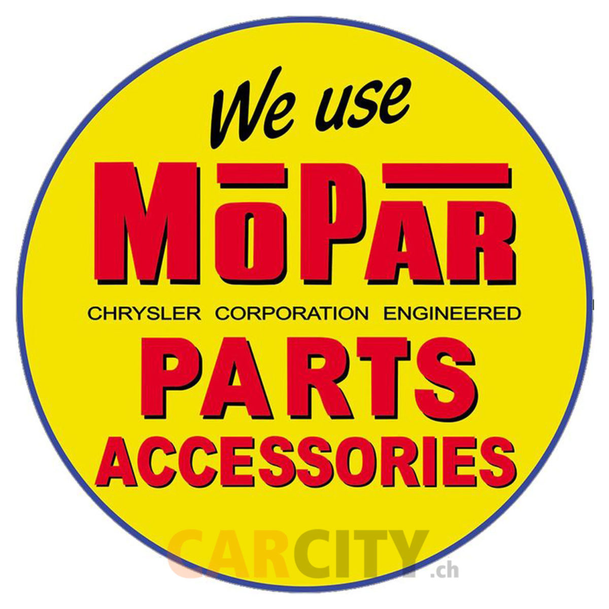 Enseigne Mopar Parts 30cm
