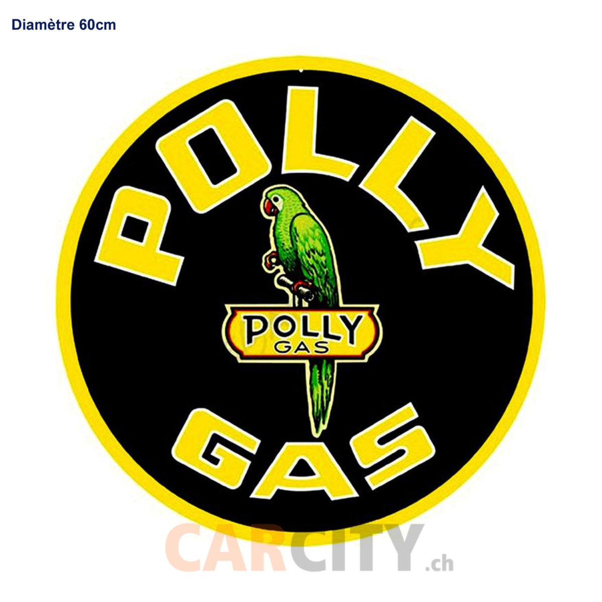 Enseigne Polly Gas 60cm