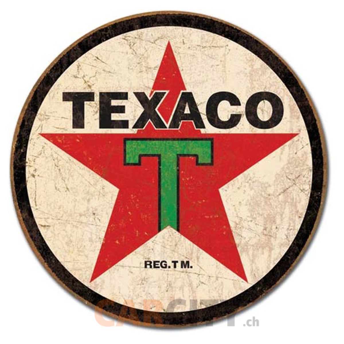 Enseigne Texaco 1936 30cm