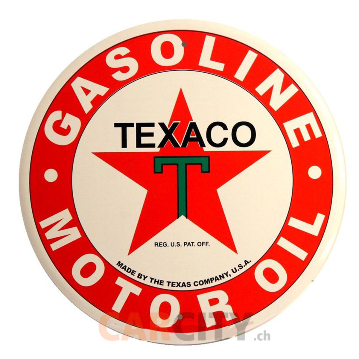 Enseigne Texaco Motor Oil 30cm