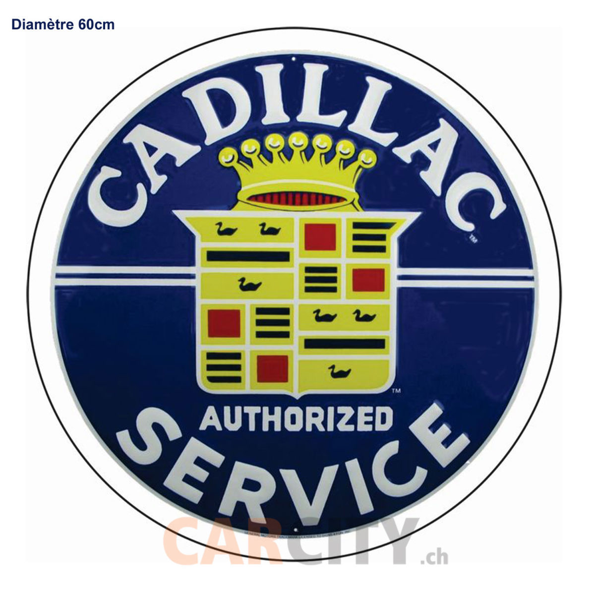 Panneau Cadillac Service 60cm