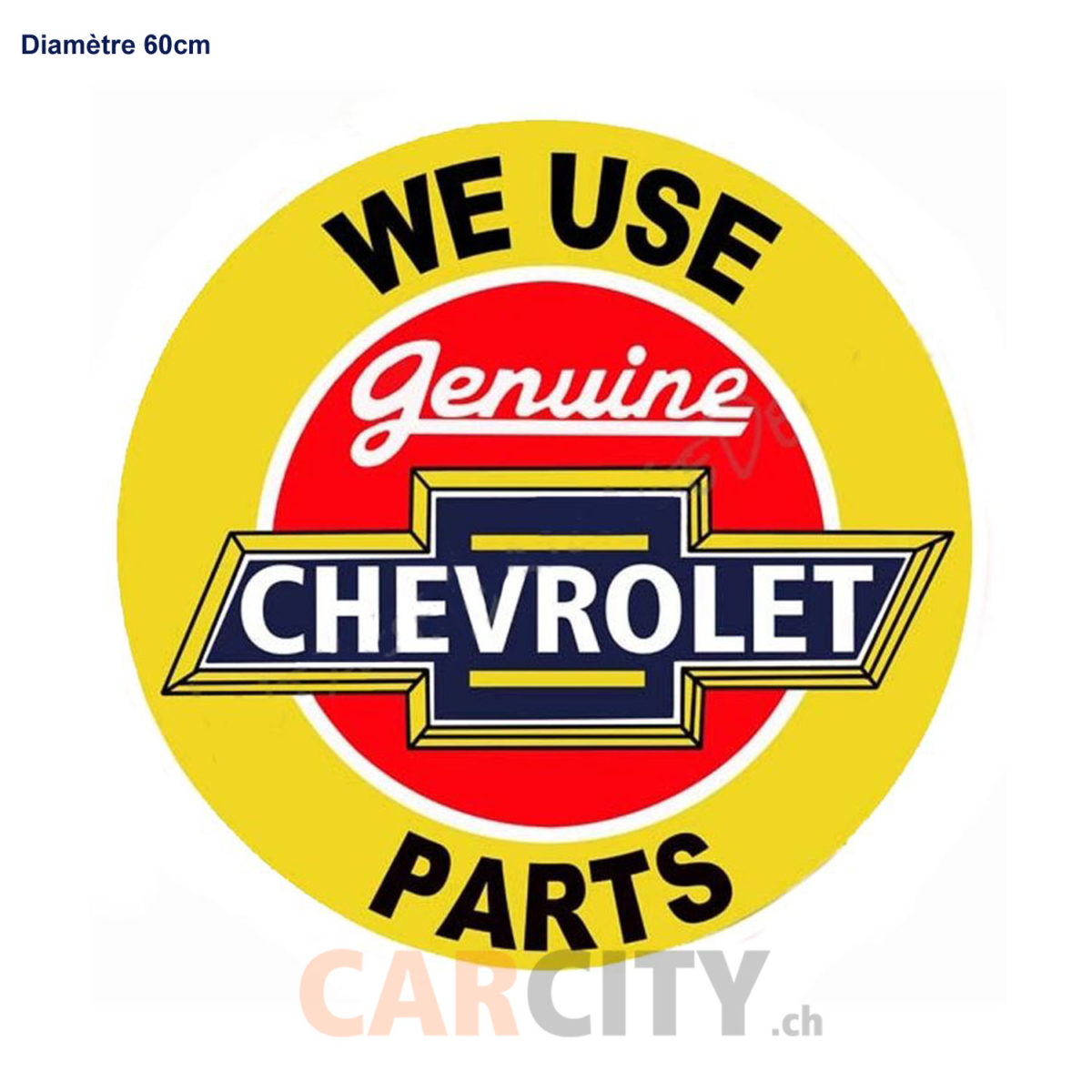 Enseigne Chevrolet Parts 60cm